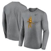 West Virginia Nike Legend Alt Logo Long Sleeve Tee